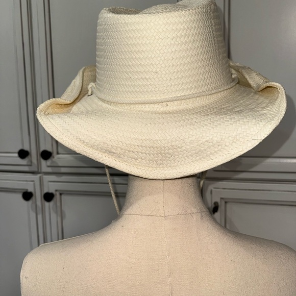 Toby Keith straw cowboy hat NWOT light color honky tonk - Picture 5 of 8